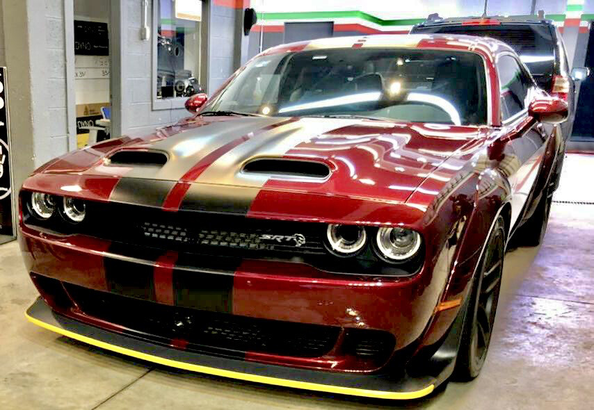 2019 - Up Dodge Challenger Hellcat / Hellcat Redeye Style Rally Stripe Kit​