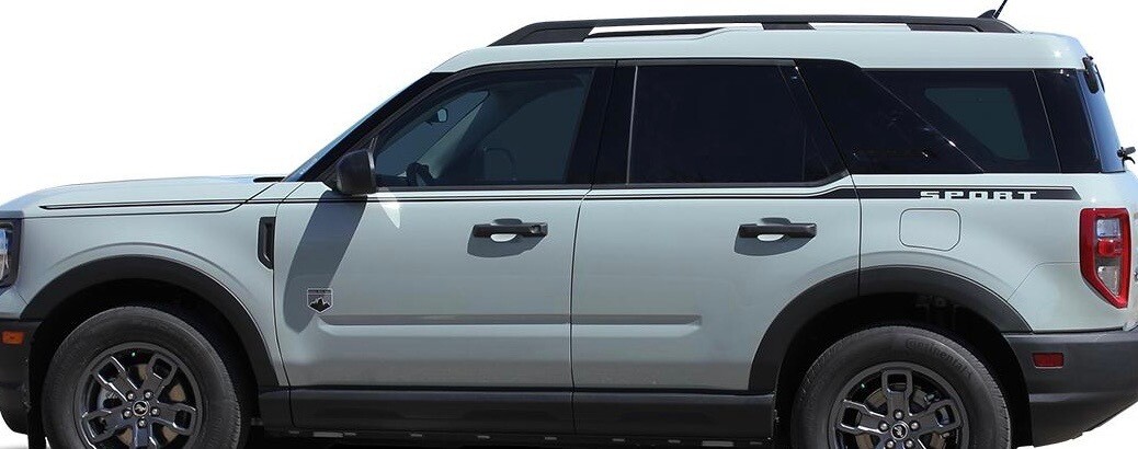 2021-up Bronco Sport "Rider" Side Decal Graphics