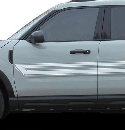 2021-up Bronco Sport "Revive" Explorer Retro Side Decal Graphics