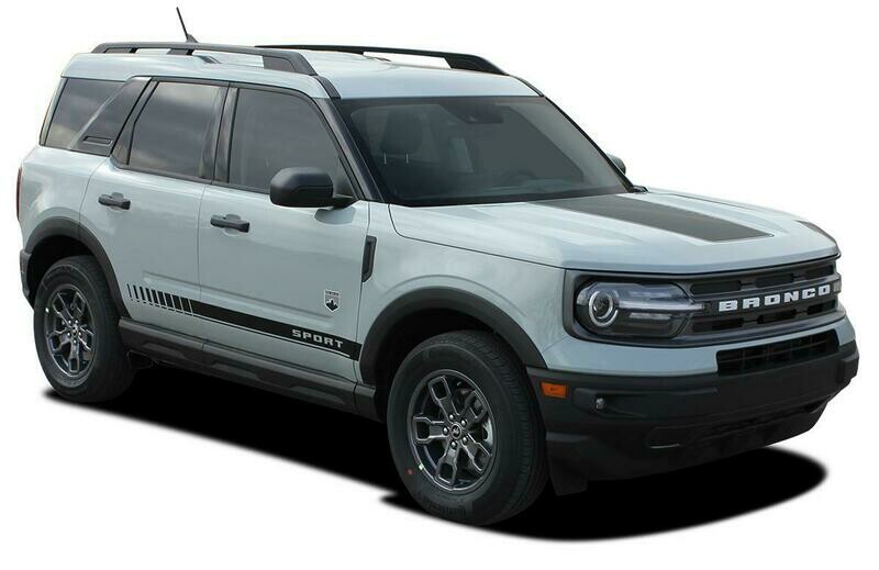 2021-up Bronco Sport "Break Rocker" Side Decal Graphics