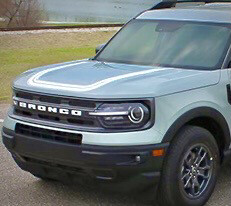 2021-up Bronco Sport "Revive" Explorer Retro Hood Decal Graphics