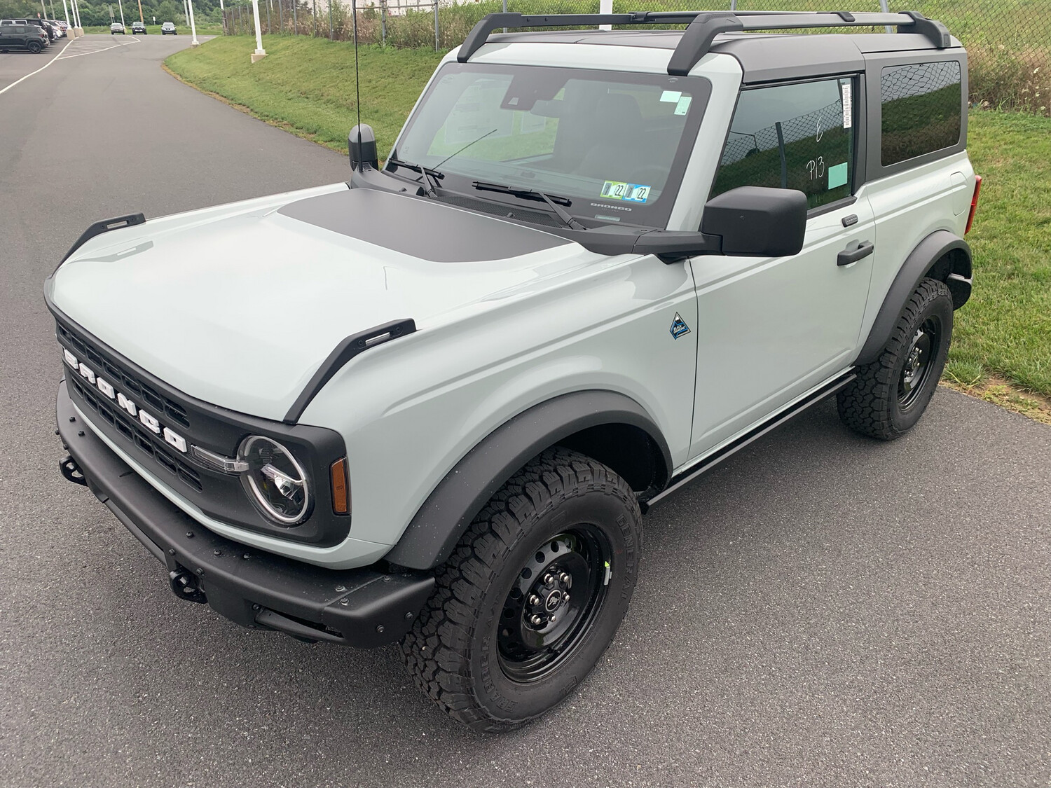 2021-up Ford Bronco Hood Bump Vinyl Graphics Kit