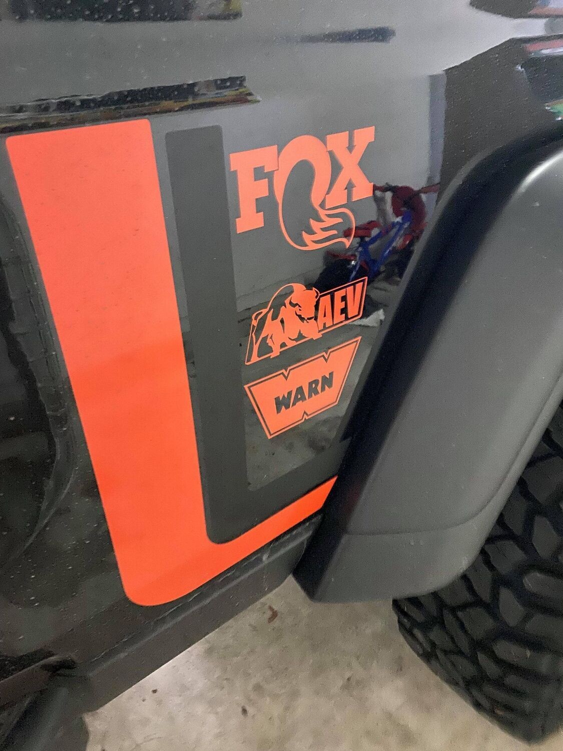2020 & Up Jeep Gladiator Retro Scrambler Style #1 Side Stripes