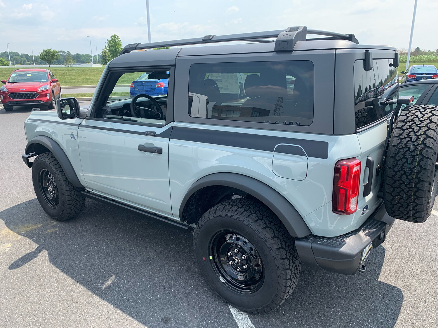 2021-up Ford Bronco Full Length Upper Side Stripe Kit