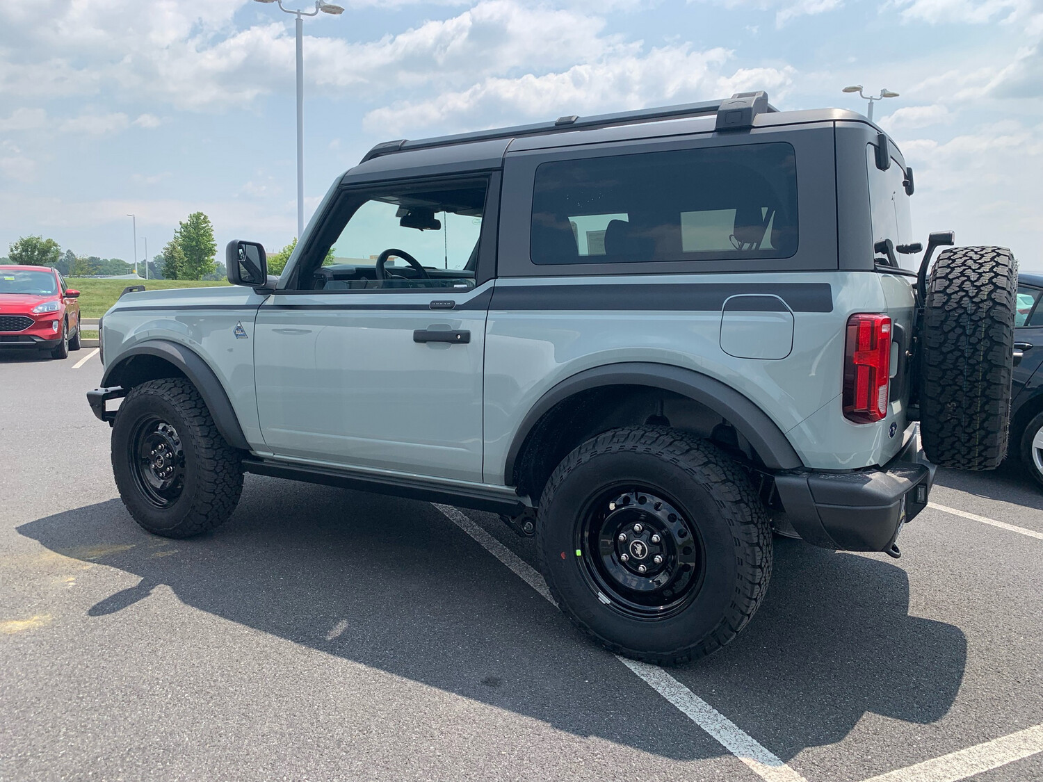 2021-up Ford Bronco Full Length Upper Side Stripe Kit