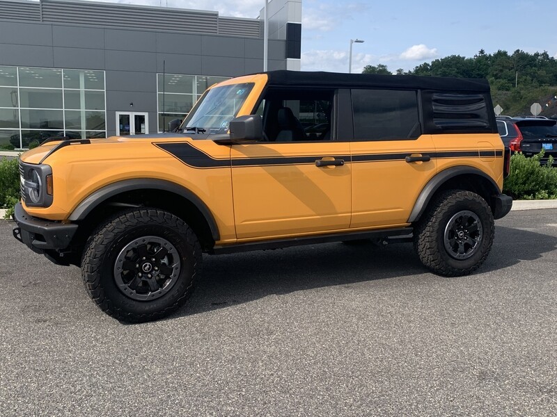 2021-up Ford Bronco Retro Special Decor Style SIDE Graphics Kit (Below Body Line)