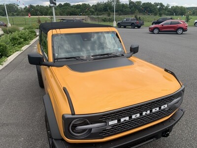 2021-up Ford Bronco Hood Bump Vinyl Graphics Kit 2021-up Ford Bronco Hood Bump Vinyl Graphics Kit