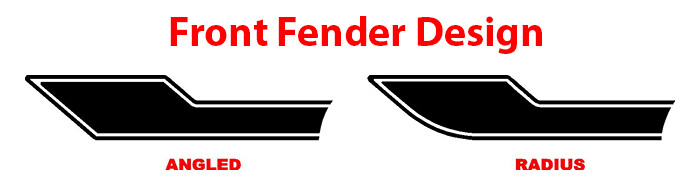 2021-up Ford Bronco Retro Special Decor Style Side Graphics Kit (Above Body Line)