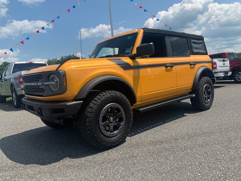 2021-up Ford Bronco Retro Special Decor Style SIDE Graphics Kit (Below Body Line)