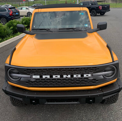 2021-up Ford Bronco Hood Bump Vinyl Graphics Kit 2021-up Ford Bronco Hood Bump Vinyl Graphics Kit