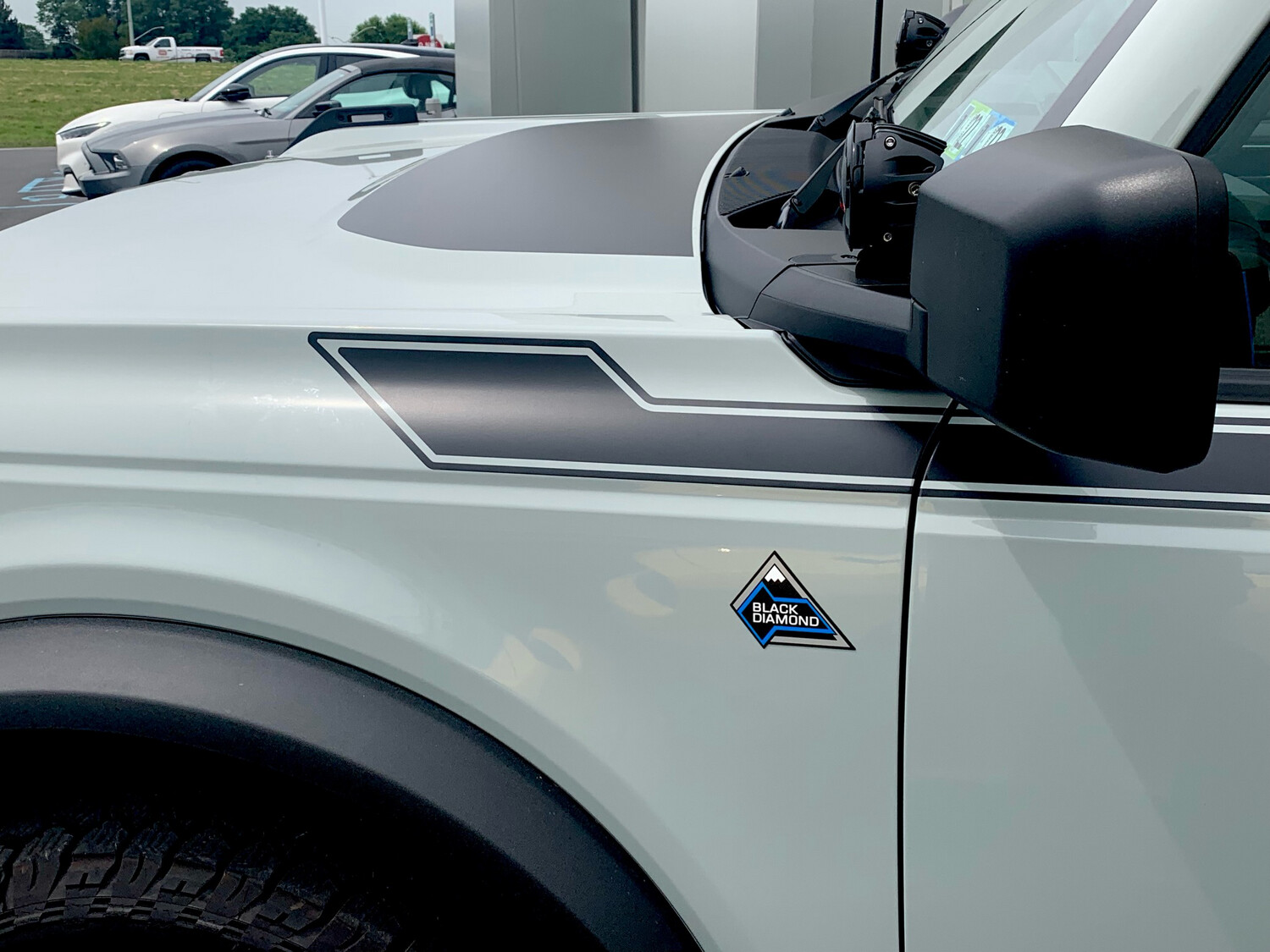 2021-up Ford Bronco Retro Special Decor Style Side Graphics Kit (Above Body Line)