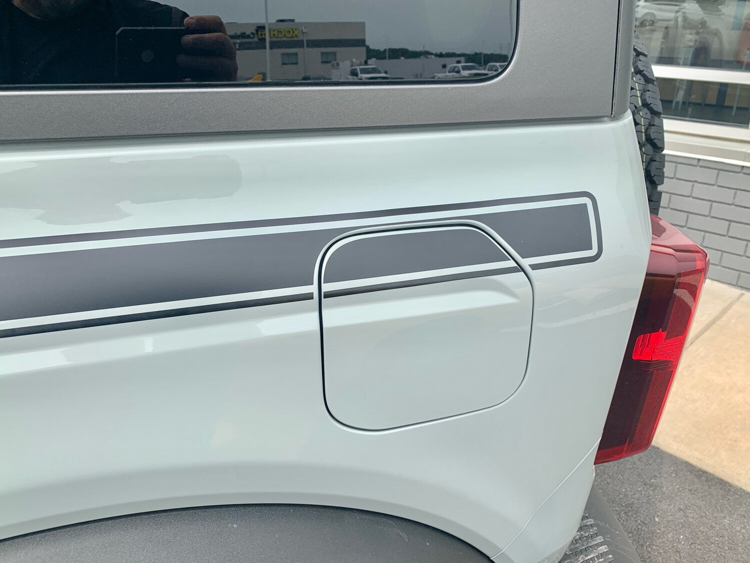 2021-up Ford Bronco Retro Special Decor Style Side Graphics Kit (Above Body Line)