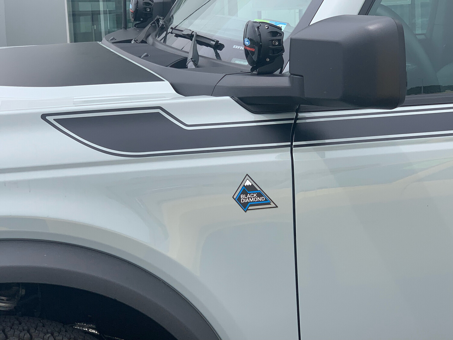 2021-up Ford Bronco Retro Special Decor Style Side Graphics Kit (Above Body Line)