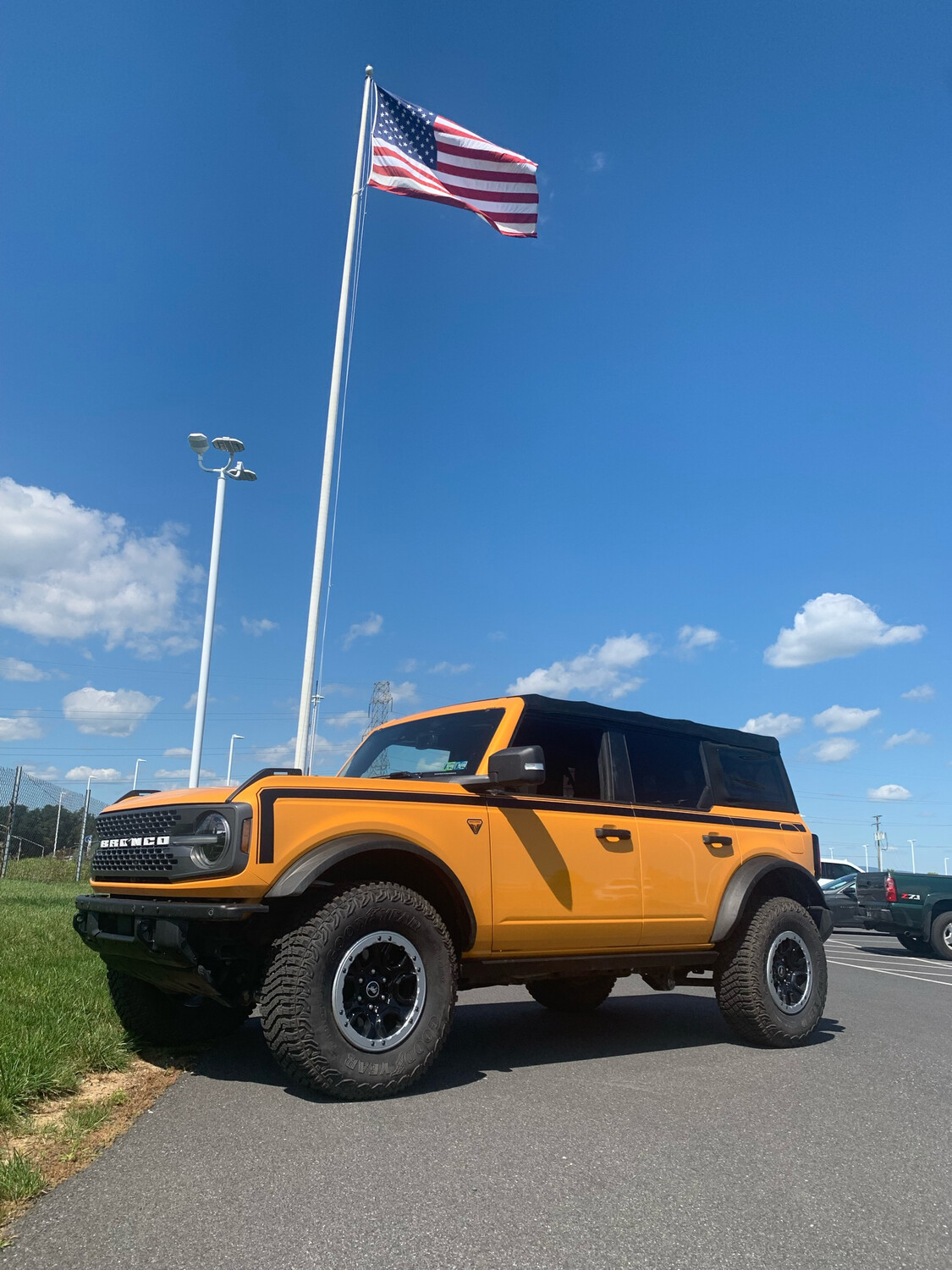 2021-up Ford Bronco Retro "BOSS" Style Side Graphics Kit (Above Body Line)