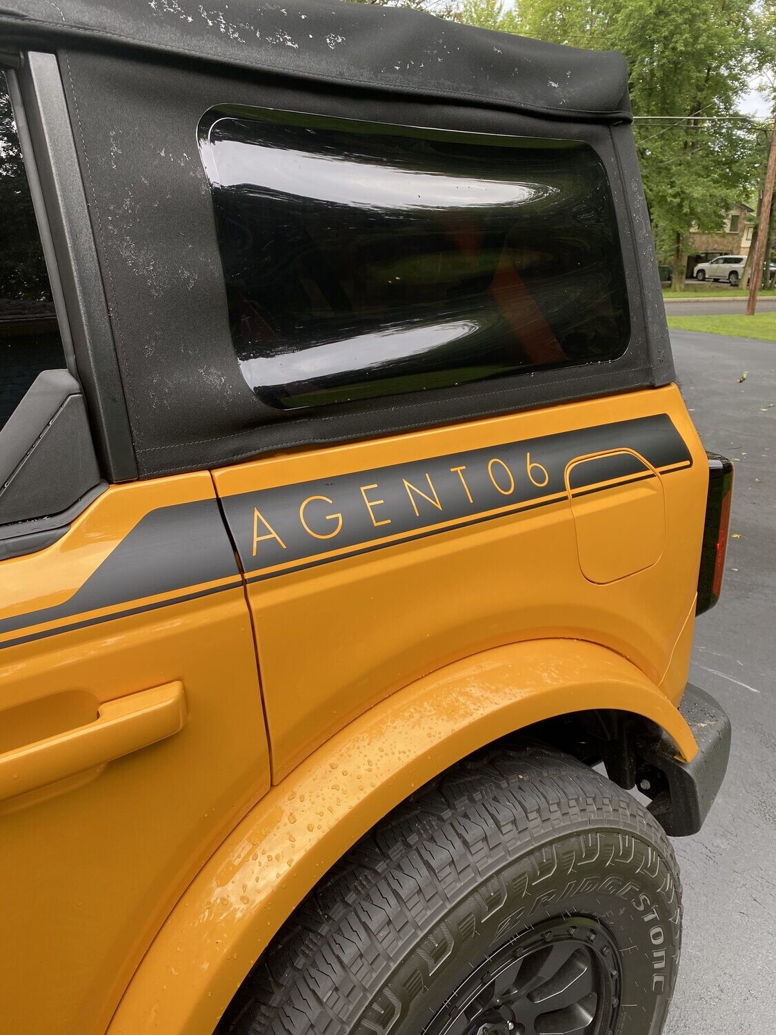 2021-up Ford Bronco Full Length Upper Side Stripe Kit