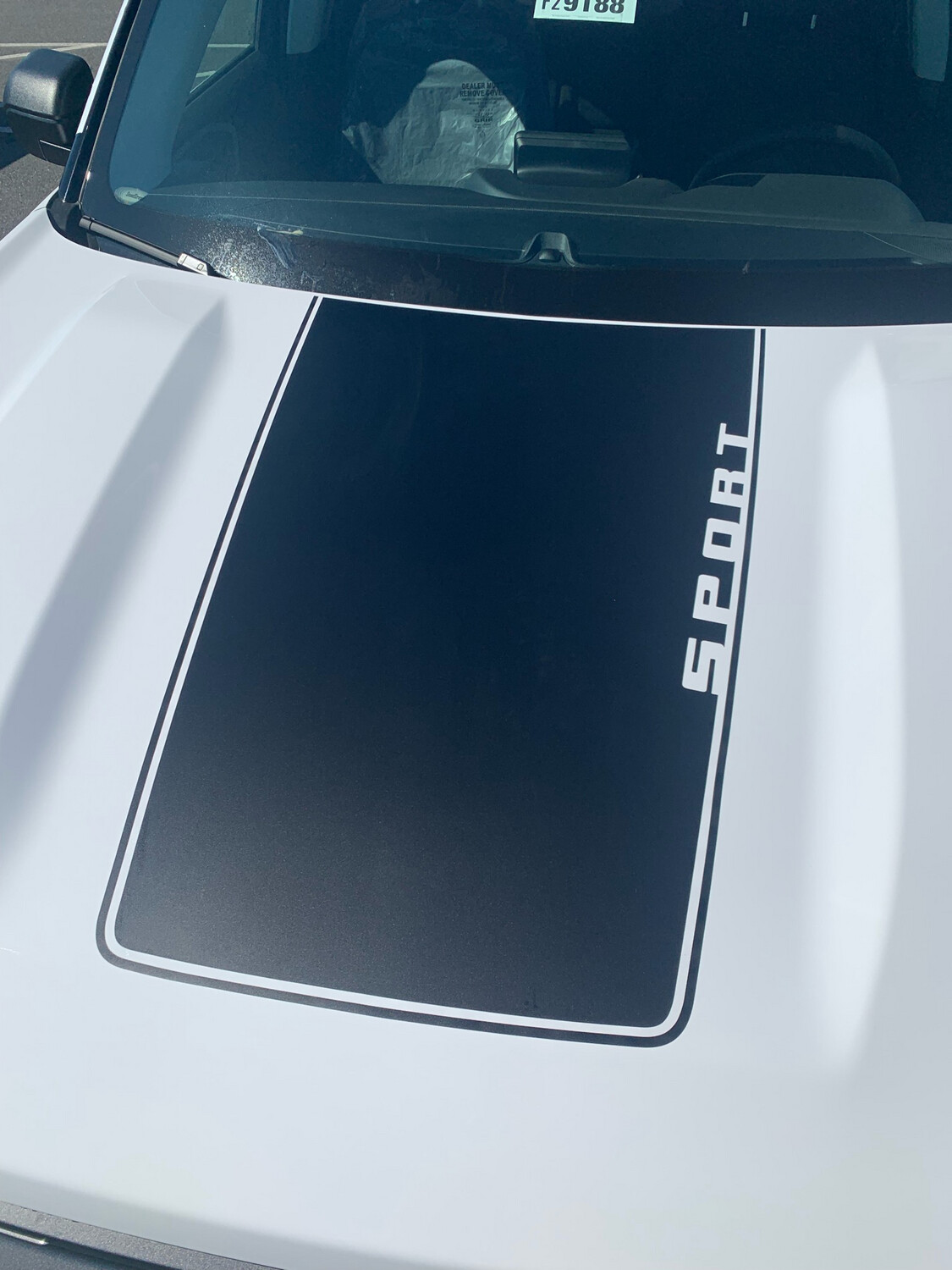 2021-up Bronco Sport Hood Blackout Decal Graphics