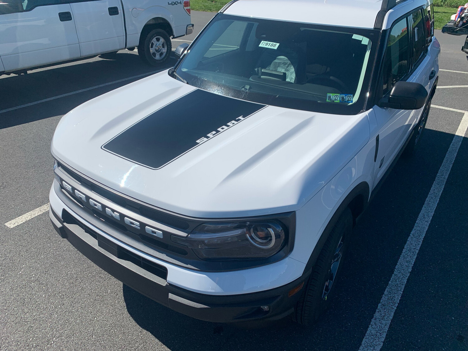 2021-up Bronco Sport Hood Blackout Decal Graphics