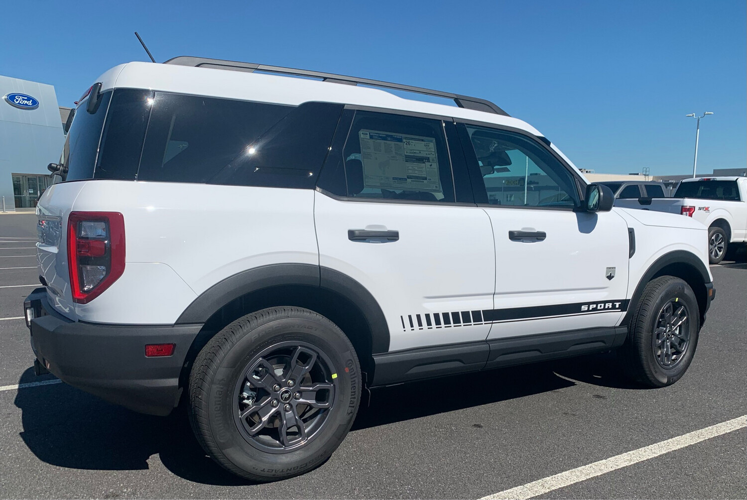 2021-up Bronco Sport "Break Rocker" Side Decal Graphics