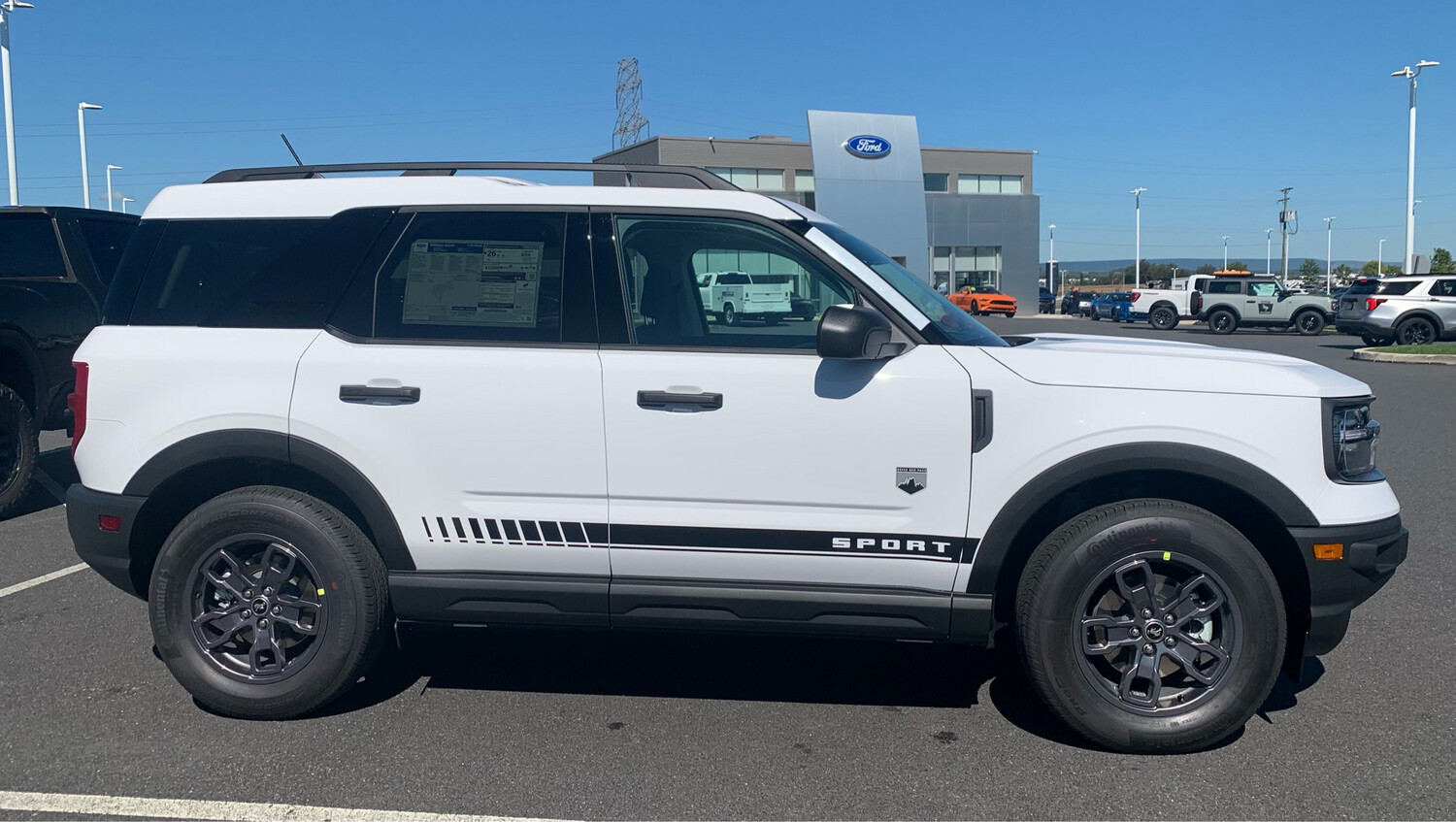 2021-up Bronco Sport "Break Rocker" Side Decal Graphics