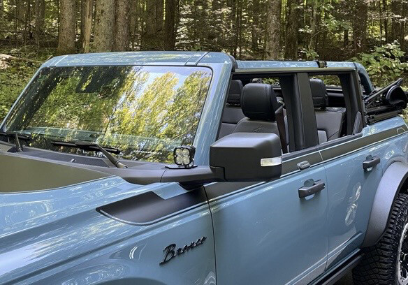 2021-up Ford Bronco Retro Special Decor Style Side Graphics Kit (Above Body Line)