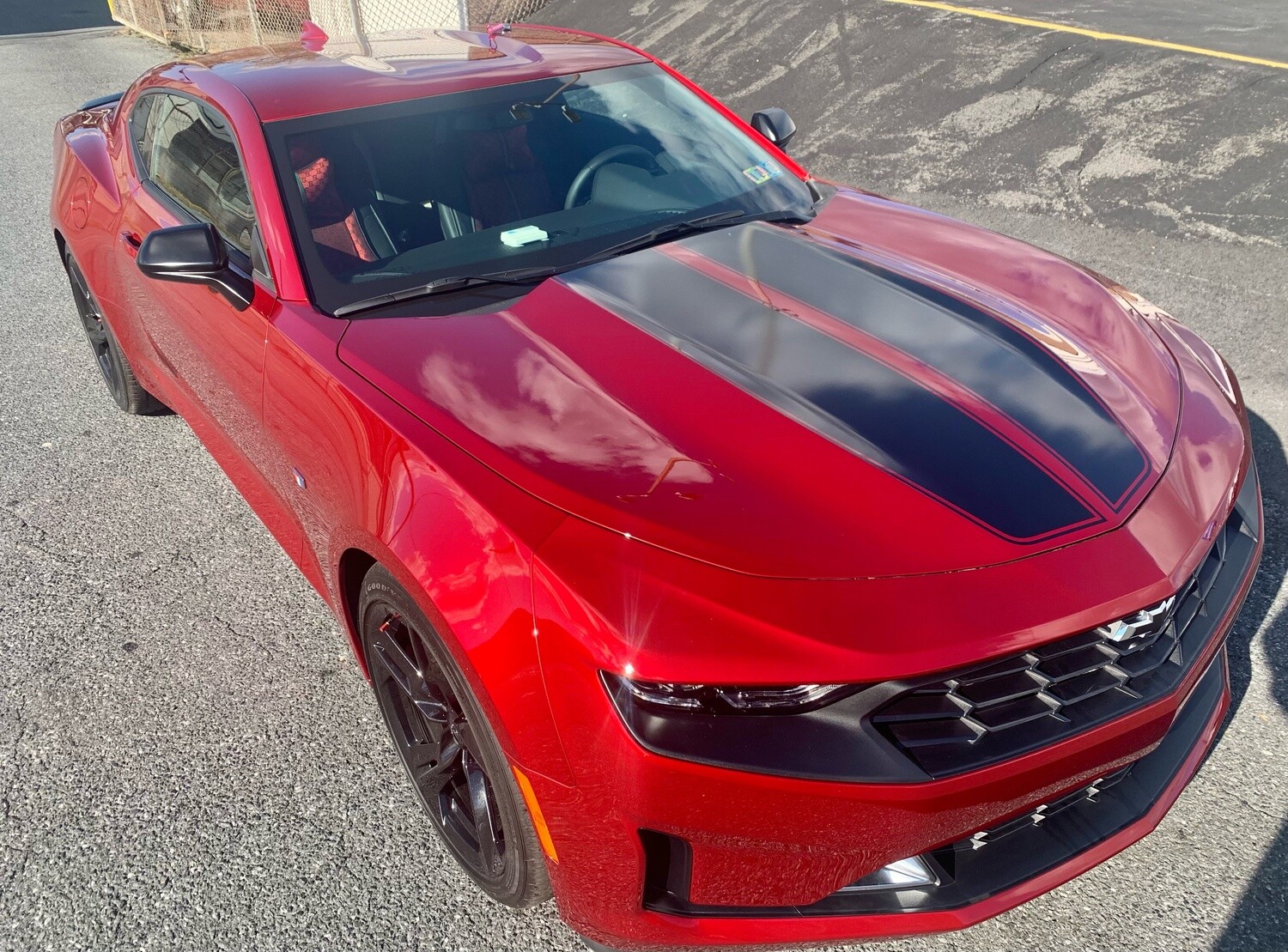 2019 - up Camaro Coupe Factory Style Dual Rally Stripes SS RS LT V8 V6 Turbo 4