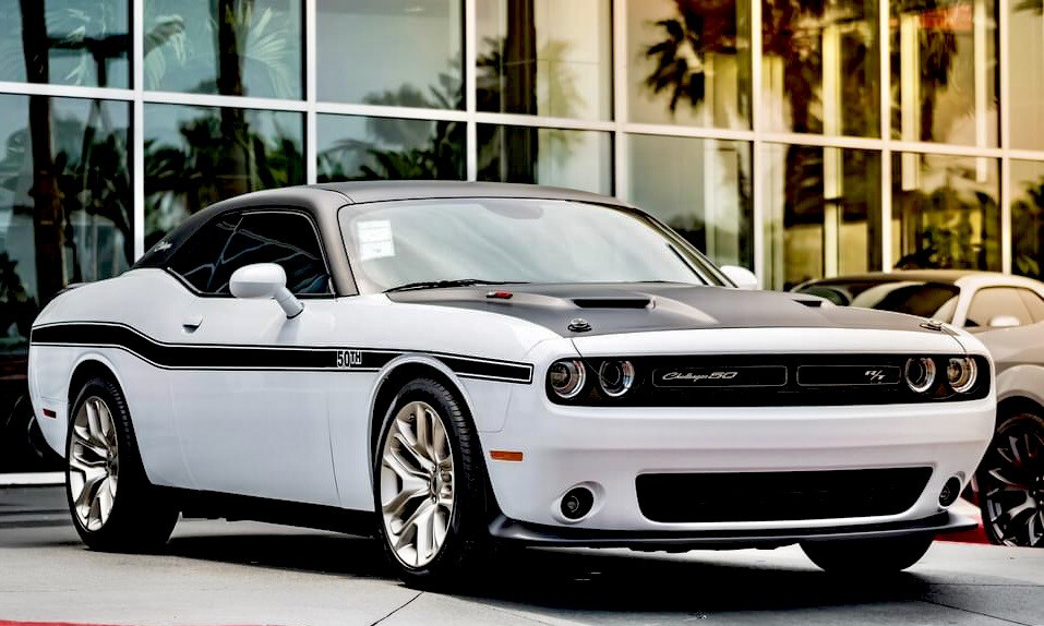 2008 - Up Dodge Challenger "1970 R/T Style" Full Length Lower Bodyline Side Stripe Kit