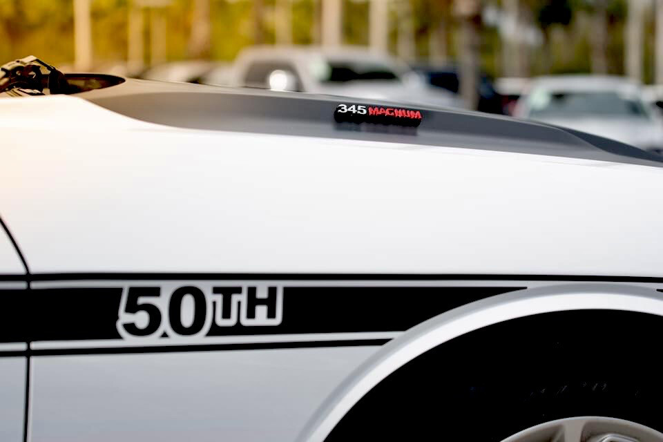 2008 - Up Dodge Challenger "1970 R/T Style" Full Length Lower Bodyline Side Stripe Kit