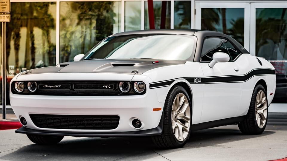 2008 - Up Dodge Challenger "1970 R/T Style" Full Length Lower Bodyline Side Stripe Kit