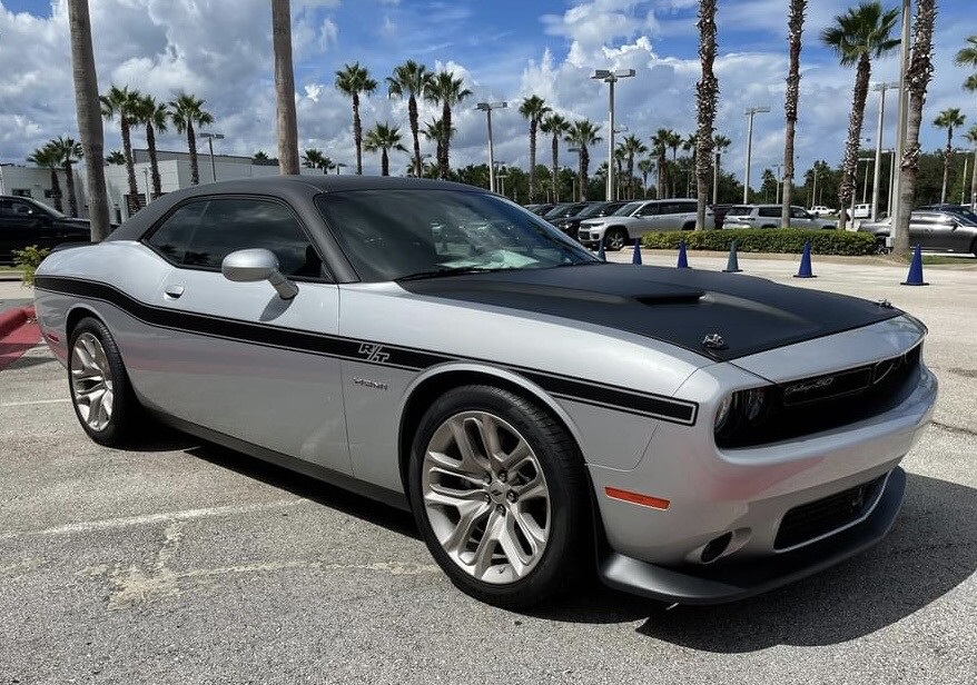 2008 - Up Dodge Challenger "1970 R/T Style" Full Length Lower Bodyline Side Stripe Kit