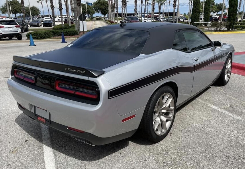 2008 - Up Dodge Challenger "1970 R/T Style" Full Length Lower Bodyline Side Stripe Kit