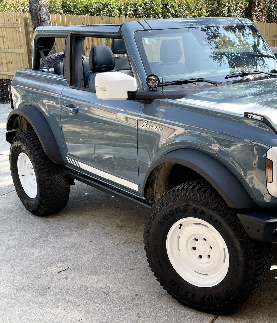 2021-up Ford Bronco FE Inspired Rocker Stripe Side Graphics Kit