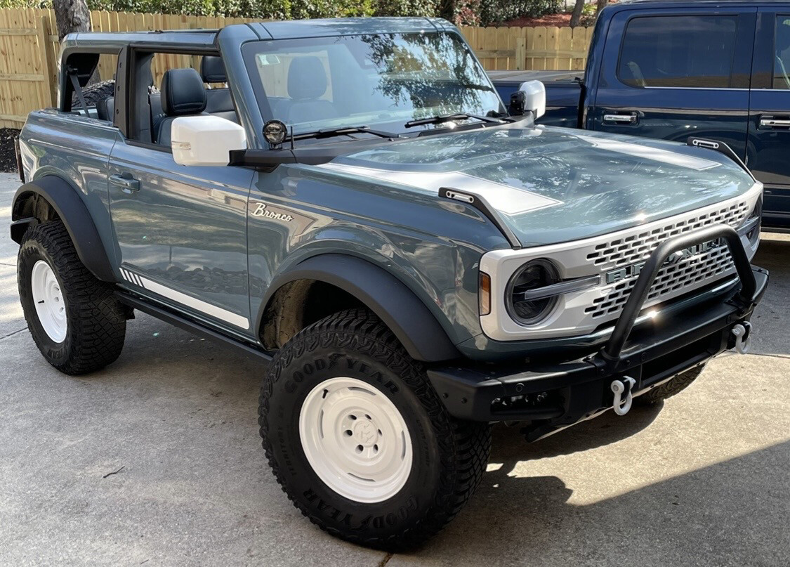 2021-up Ford Bronco FE Inspired Rocker Stripe Side Graphics Kit