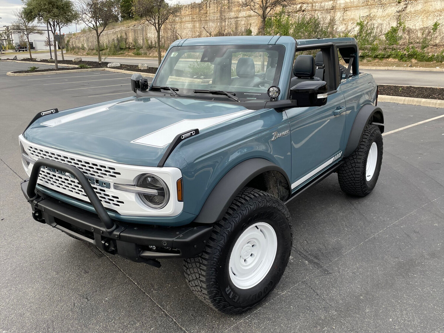 2021-up Ford Bronco FE Inspired Rocker Stripe Side Graphics Kit