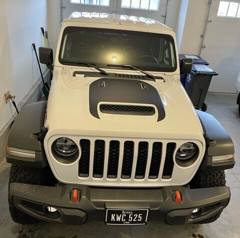 Jeep Gladiator JT Wrangler JL JLU Mojave Hood Graphics Wrangler Rubicon 392