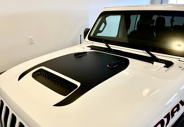 Jeep Gladiator JT Wrangler JL JLU Mojave Hood Graphics Wrangler Rubicon 392