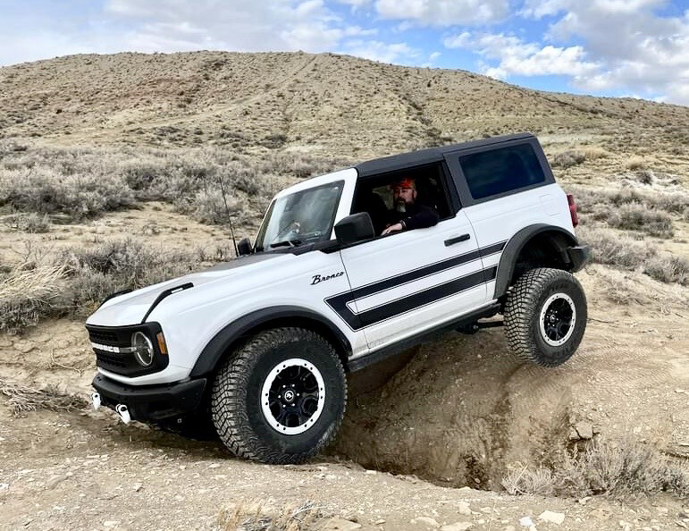 2021-up Ford Bronco Retro Explorer Style Side Graphics Kit