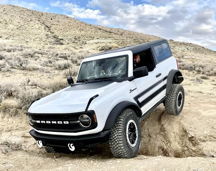 2021-up Ford Bronco Retro Explorer Style Side Graphics Kit