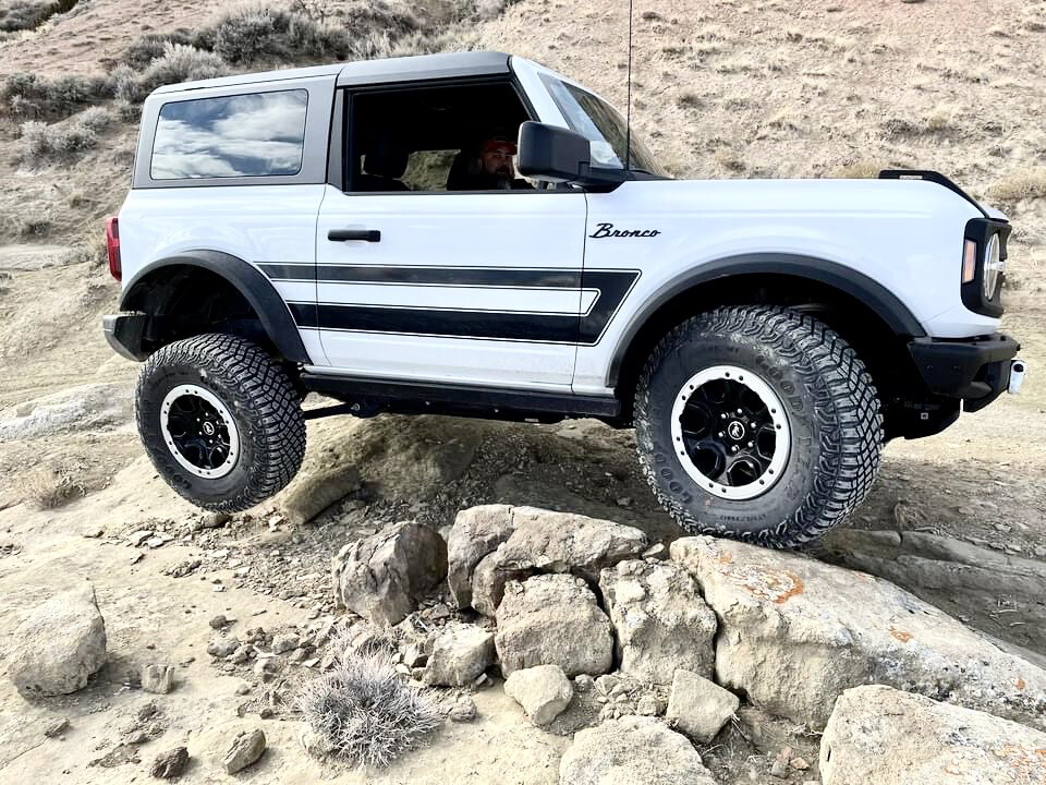 2021-up Ford Bronco Retro Explorer Style Side Graphics Kit