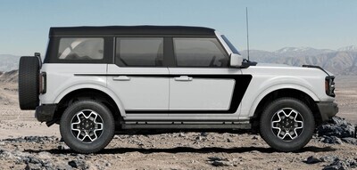 2021-up Ford Bronco "H" Style Velocity C Stripes