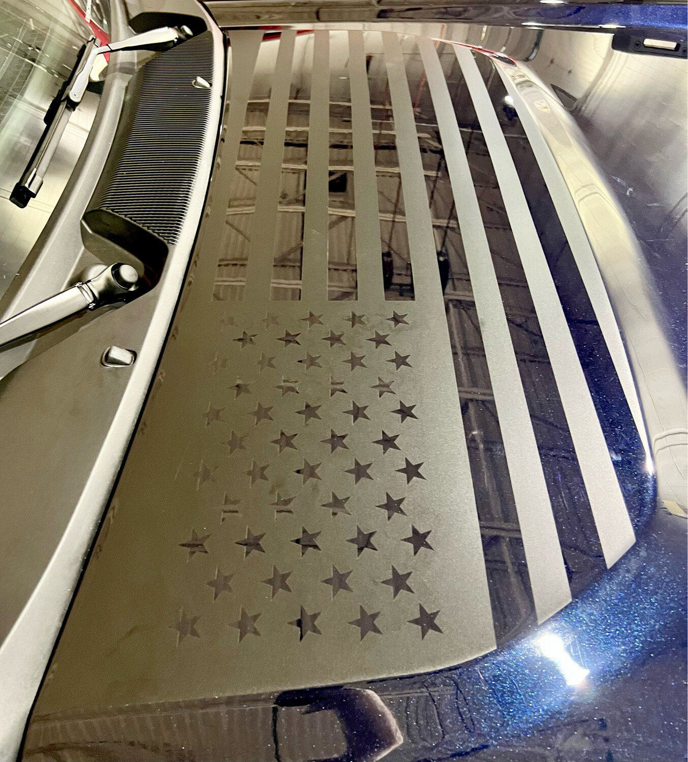 2021-up Ford Bronco Hood Bump Vinyl Graphics Kit