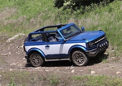 2021-up Ford Bronco Two Tone Center Body Graphics