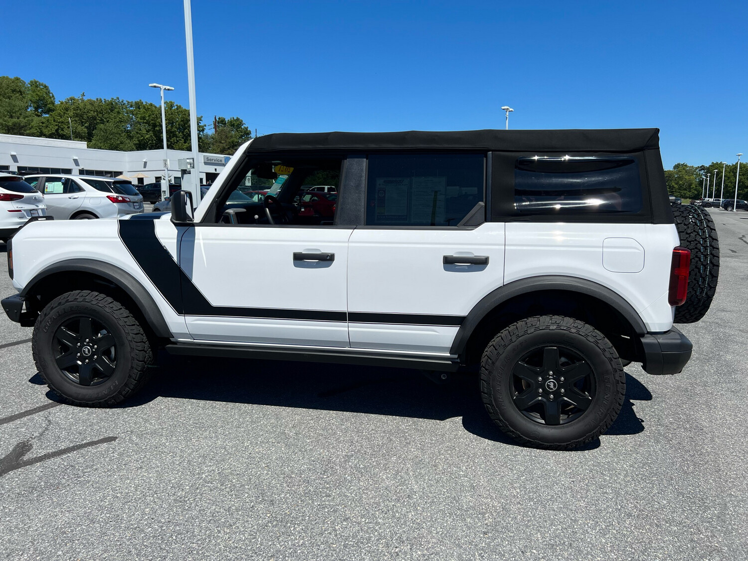2021-up Ford Bronco Retro 70 Boss Mustang Style Full Graphics Kit