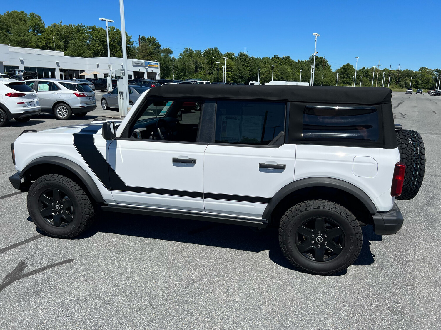 2021-up Ford Bronco Retro 70 Boss Mustang Style Full Graphics Kit