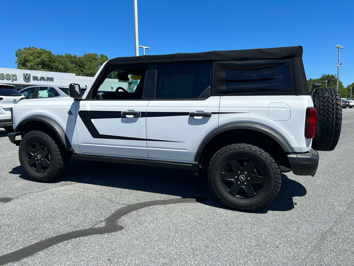 2021-up Ford Bronco Small "H" Style Velocity C Stripes