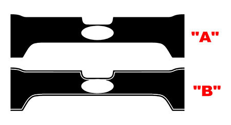 2022-Up Ford Maverick Tailgate Blackout Decal