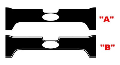 2022-Up Ford Maverick Tailgate Blackout Decal