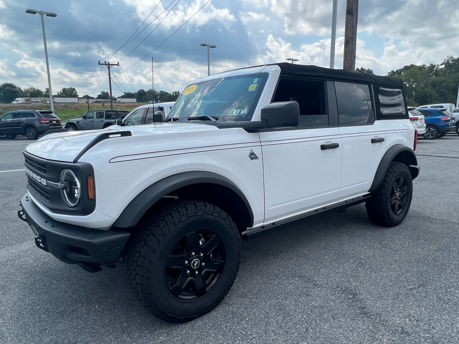 2021-up Ford Bronco Body Crease Accent Pinstripe Heritage Style Stripe