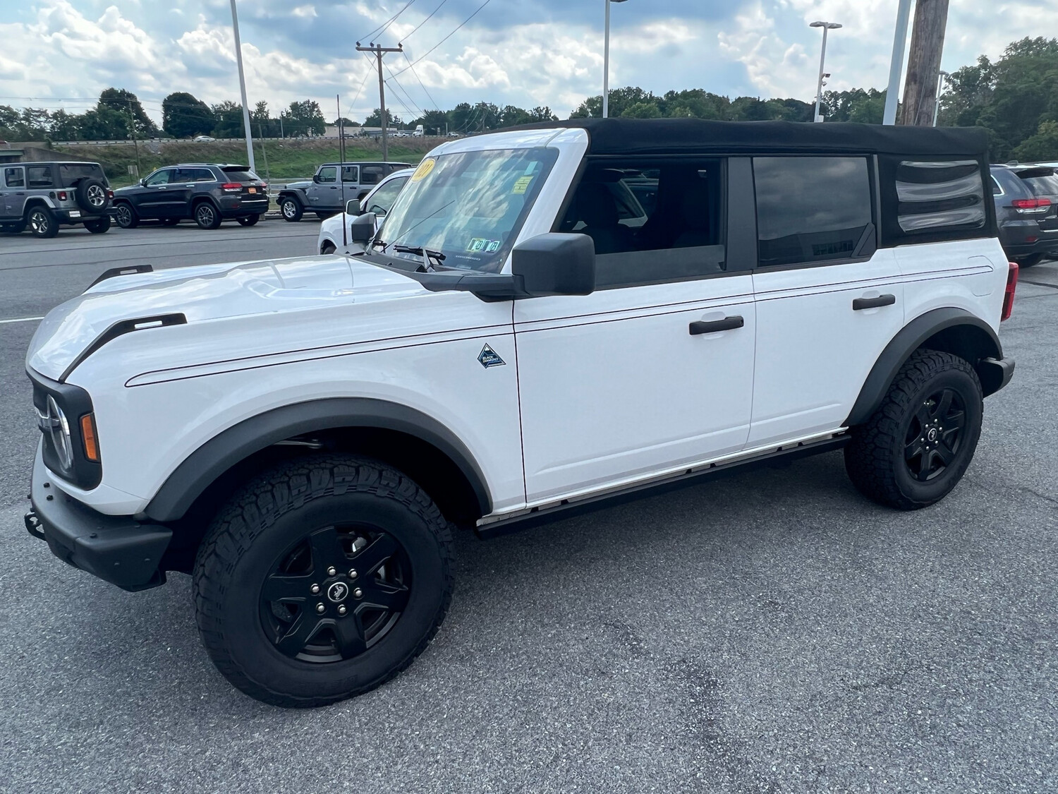 2021-up Ford Bronco Body Crease Accent Pinstripe Heritage Style Stripe