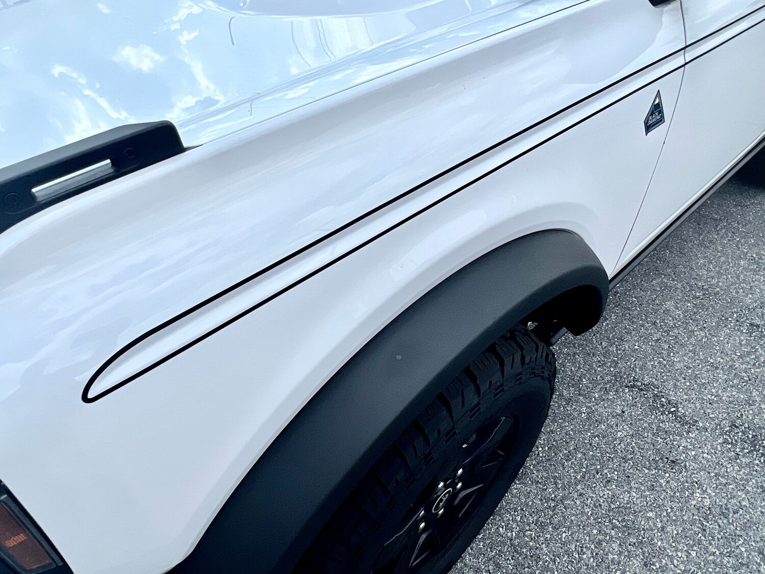 2021-up Ford Bronco Body Crease Accent Pinstripe Heritage Style Stripe