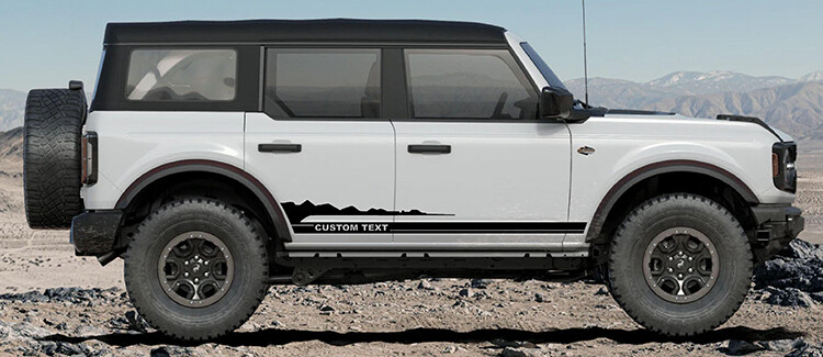 Factory Style Wildtrak Side Graphics Kit